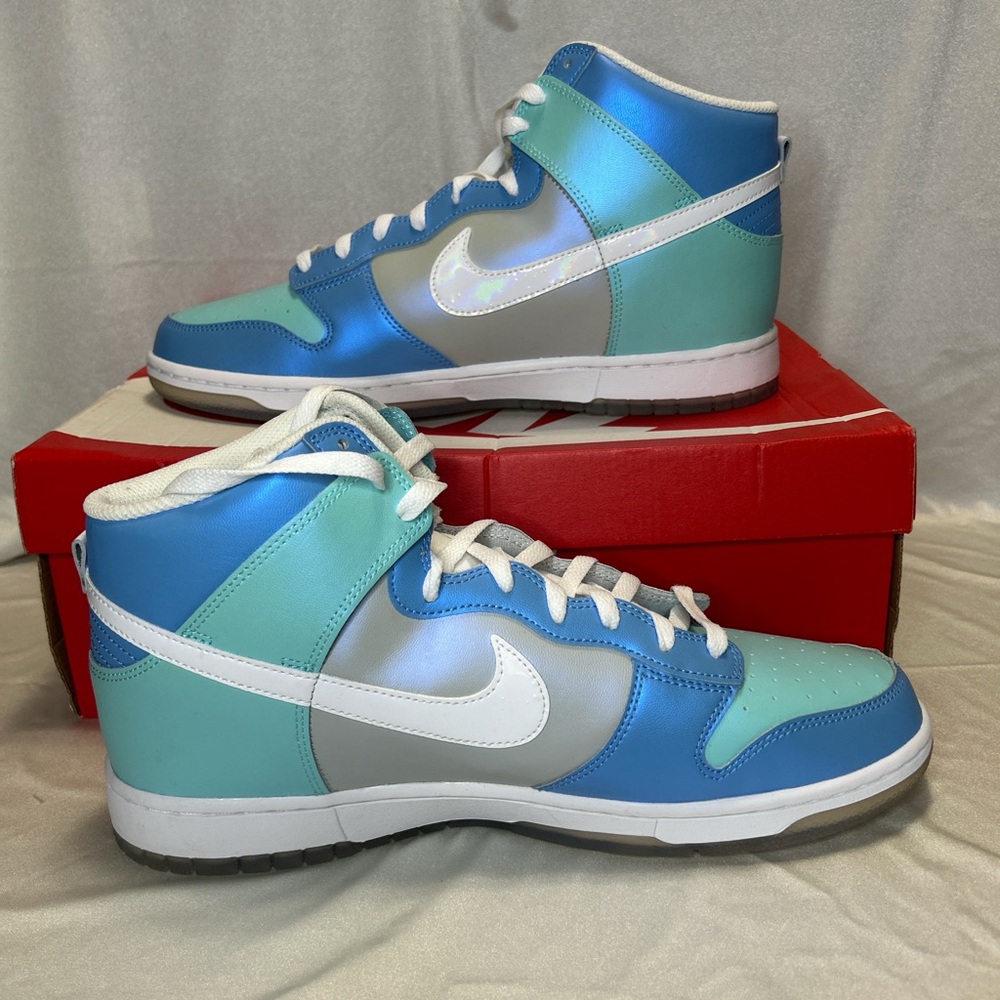 Nike Dunk High “I Got Next” Blue and Aqua